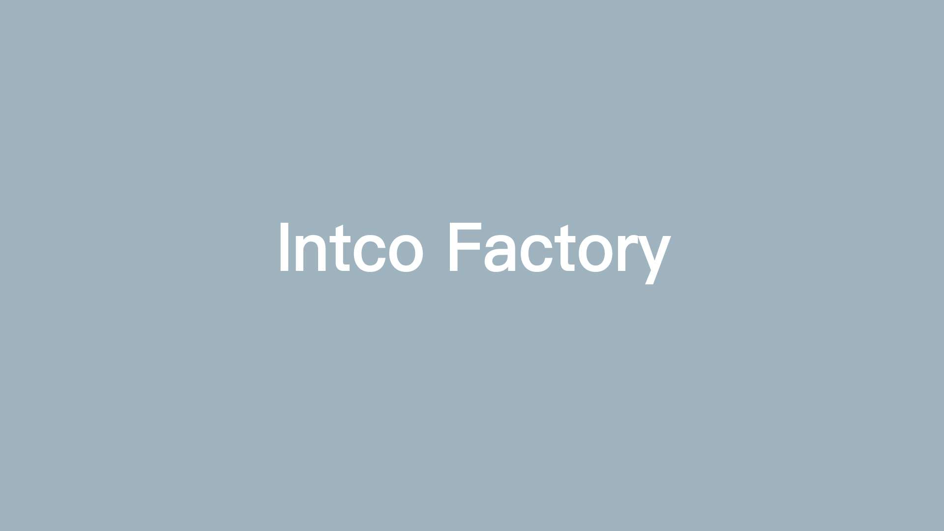 Intco Factory